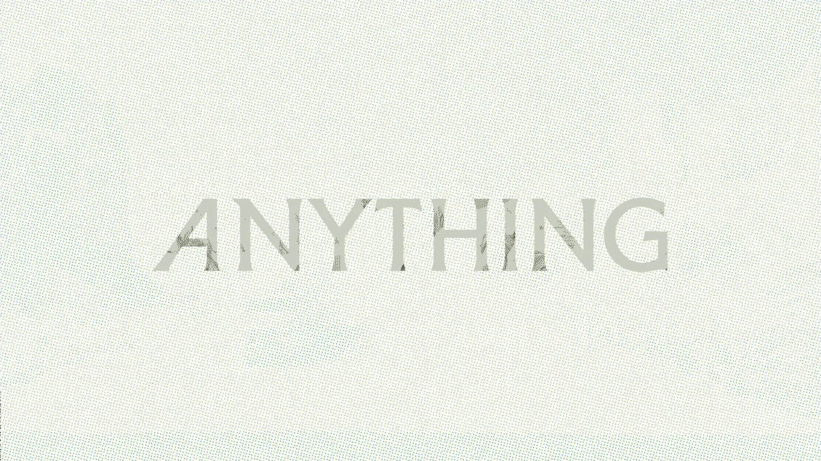 Anything insurance identity with an asterisk mark and olive-green visual language